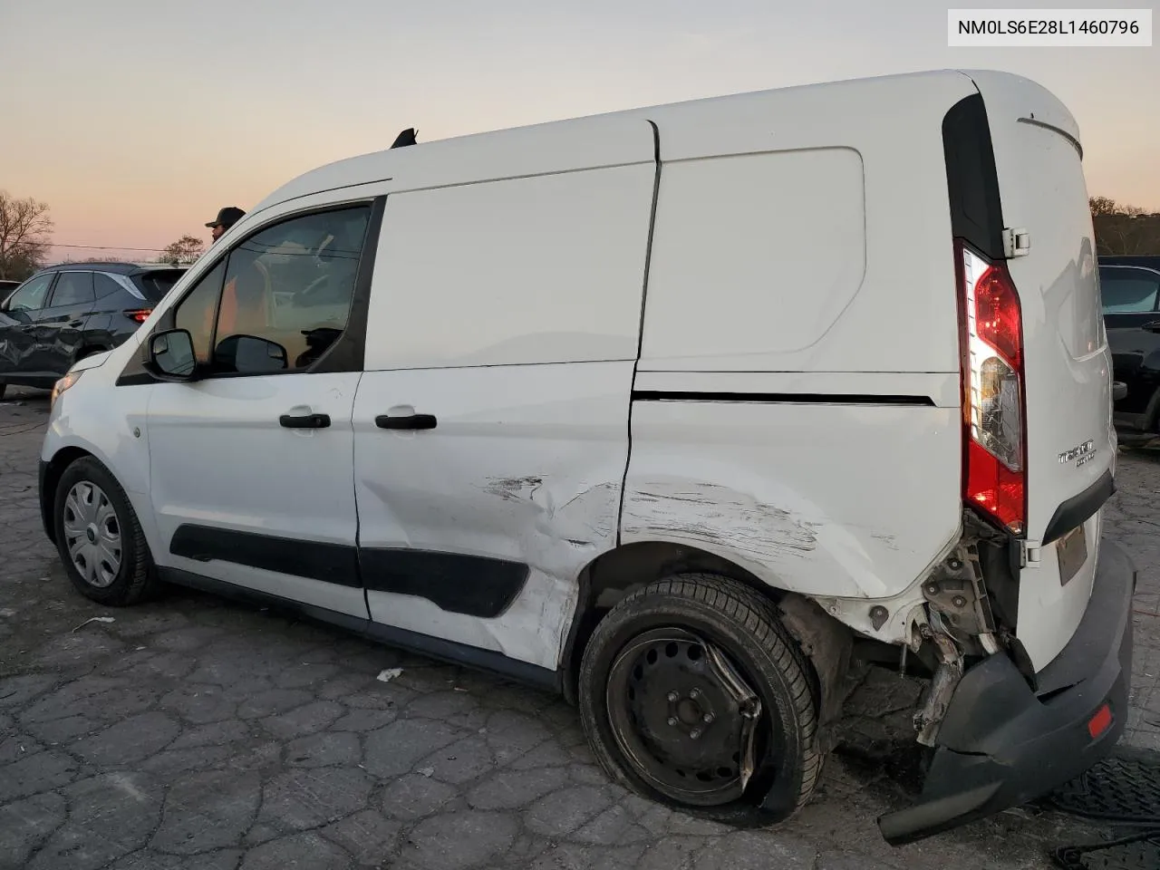 2020 Ford Transit Connect Xl VIN: NM0LS6E28L1460796 Lot: 80327204