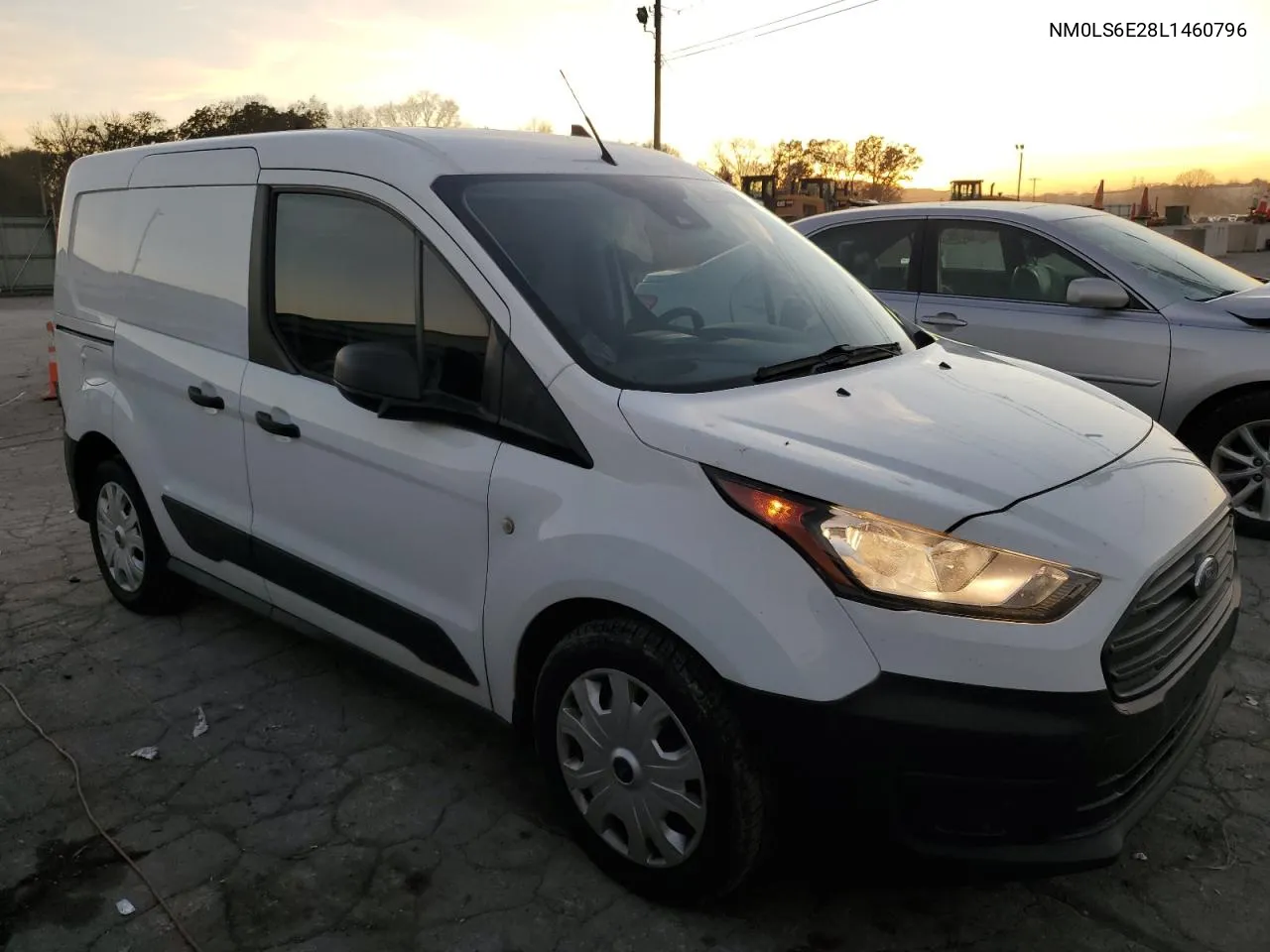 2020 Ford Transit Connect Xl VIN: NM0LS6E28L1460796 Lot: 80327204