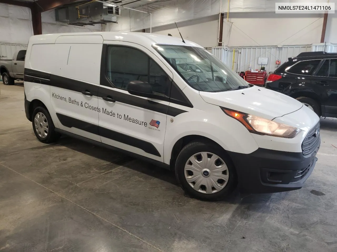 2020 Ford Transit Connect Xl VIN: NM0LS7E24L1471106 Lot: 80522894