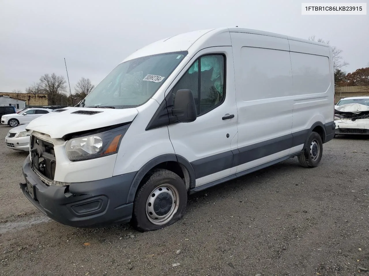 2020 Ford Transit T-250 VIN: 1FTBR1C86LKB23915 Lot: 80862784