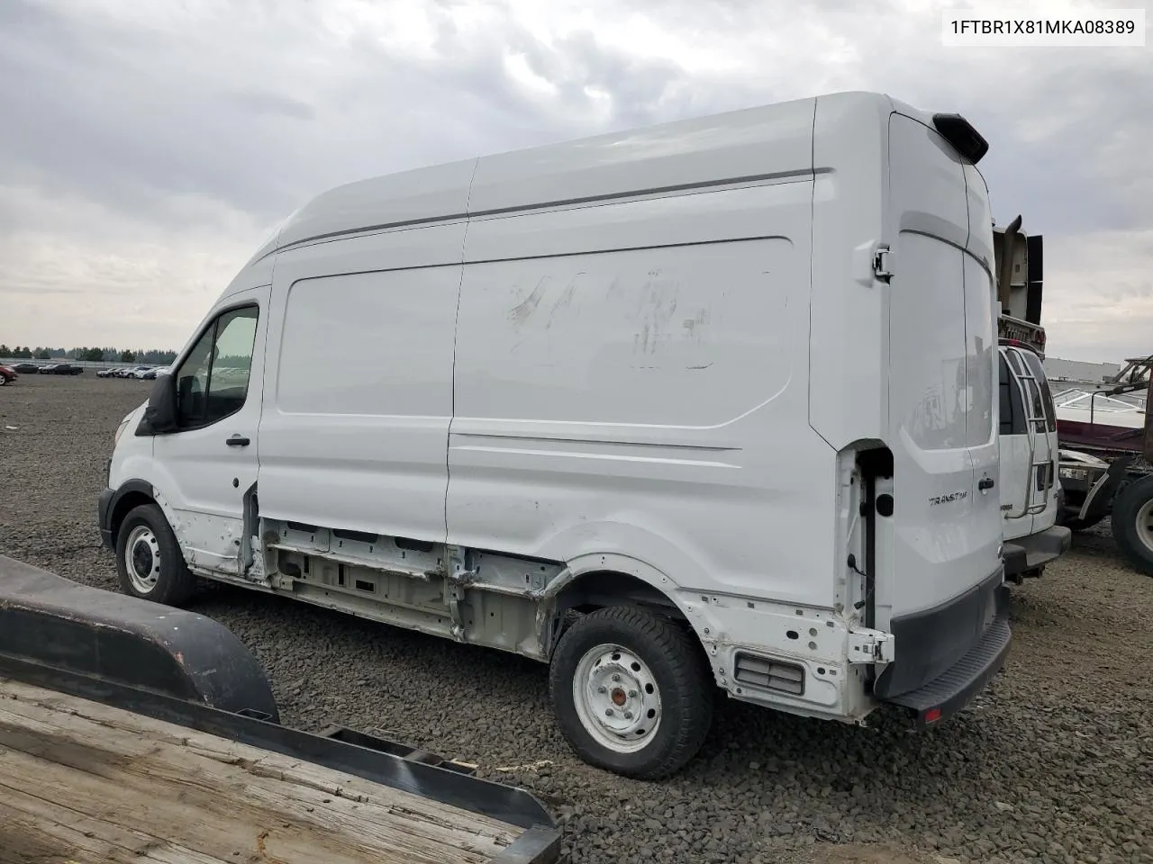 2021 Ford Transit T-250 VIN: 1FTBR1X81MKA08389 Lot: 64896464