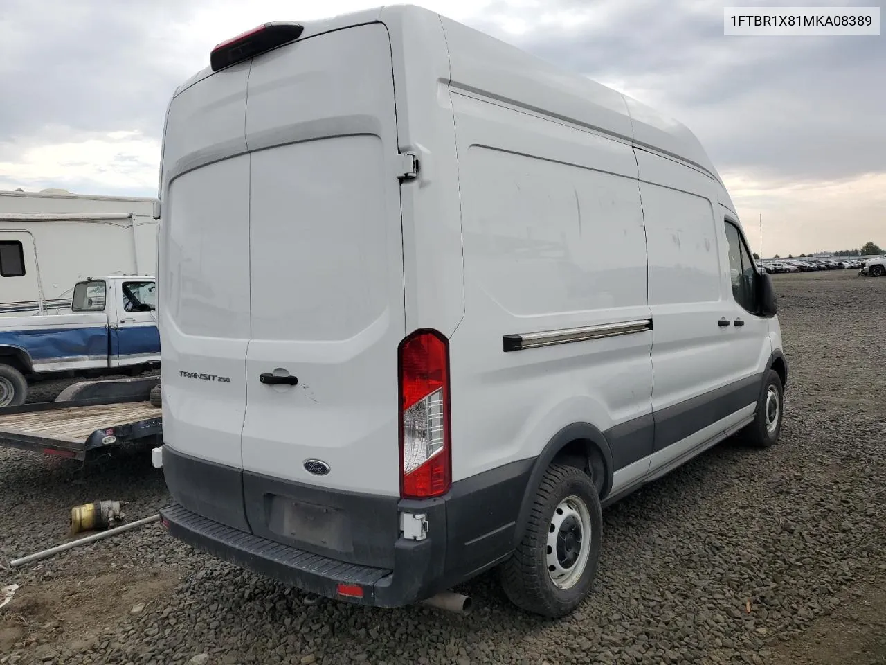 2021 Ford Transit T-250 VIN: 1FTBR1X81MKA08389 Lot: 64896464