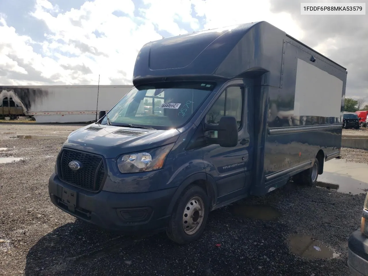 2021 Ford Transit T-350 Hd VIN: 1FDDF6P88MKA53579 Lot: 71117224