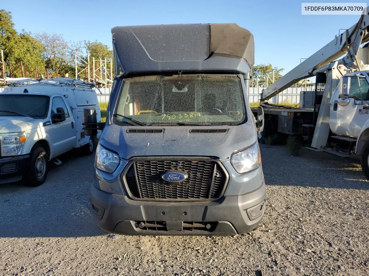 2021 Ford Transit T-350 Hd VIN: 1FDDF6P83MKA70709 Lot: 75033844