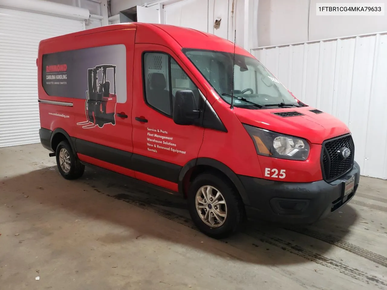 2021 Ford Transit T-250 VIN: 1FTBR1CG4MKA79633 Lot: 76534374