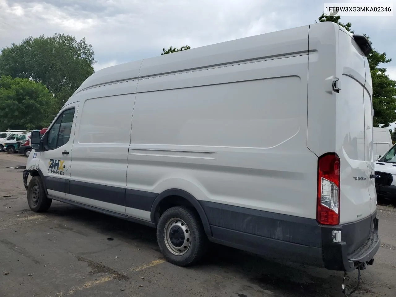 1FTBW3XG3MKA02346 2021 Ford Transit T-350