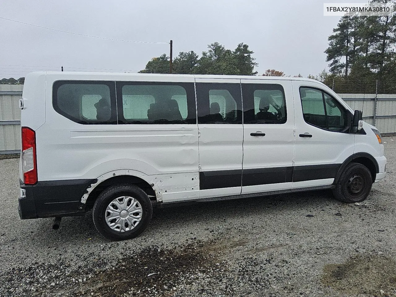 2021 Ford Transit T-350 VIN: 1FBAX2Y81MKA30810 Lot: 79619024