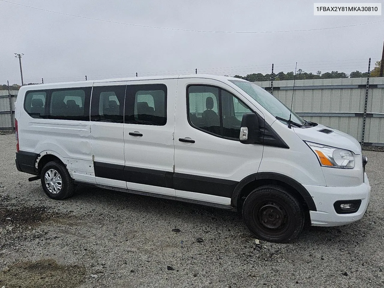 2021 Ford Transit T-350 VIN: 1FBAX2Y81MKA30810 Lot: 79619024