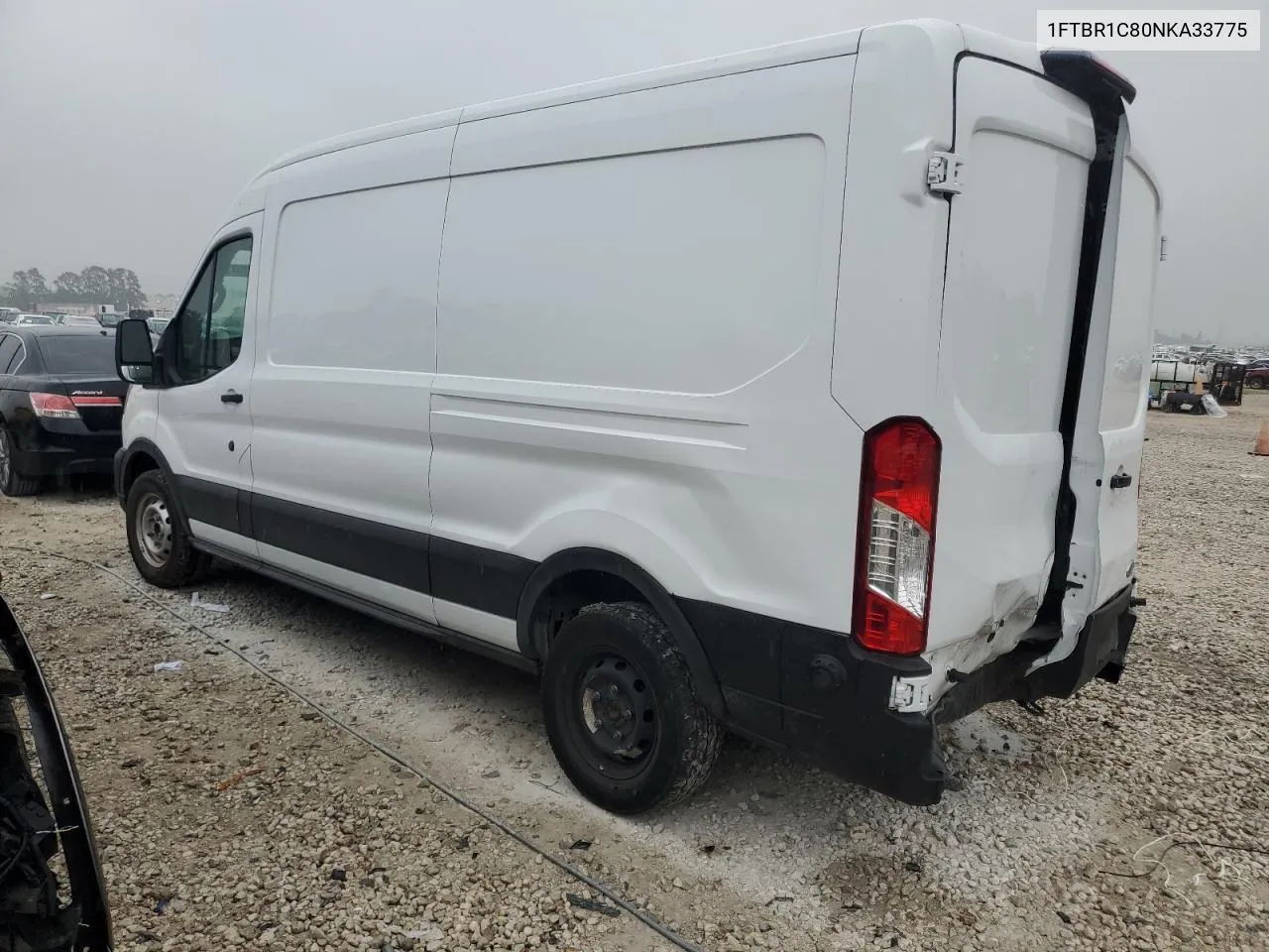 2022 Ford Transit T-250 VIN: 1FTBR1C80NKA33775 Lot: 55018374