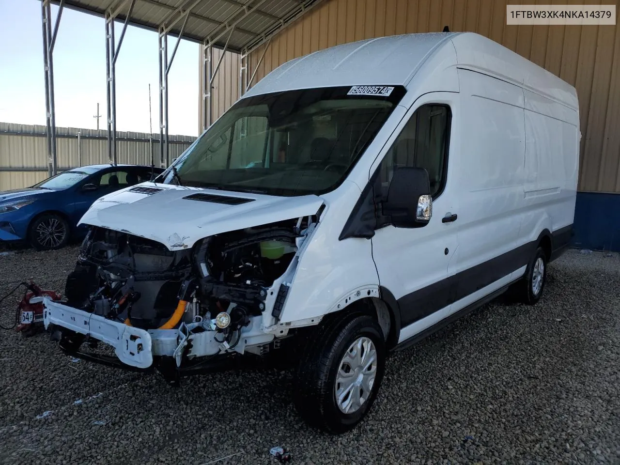 2022 Ford Transit T-350 VIN: 1FTBW3XK4NKA14379 Lot: 56009574