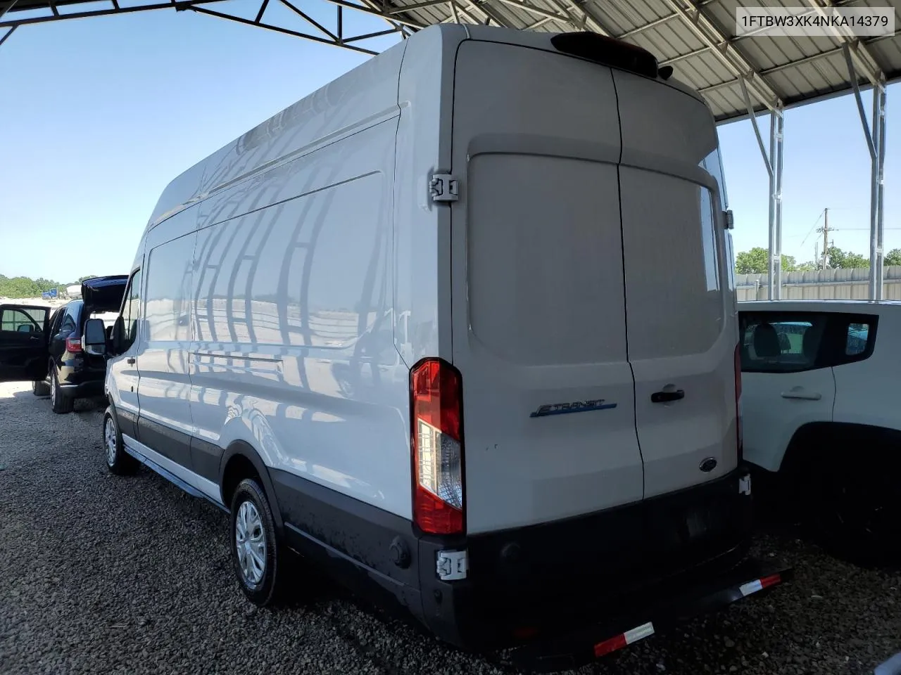 2022 Ford Transit T-350 VIN: 1FTBW3XK4NKA14379 Lot: 56009574