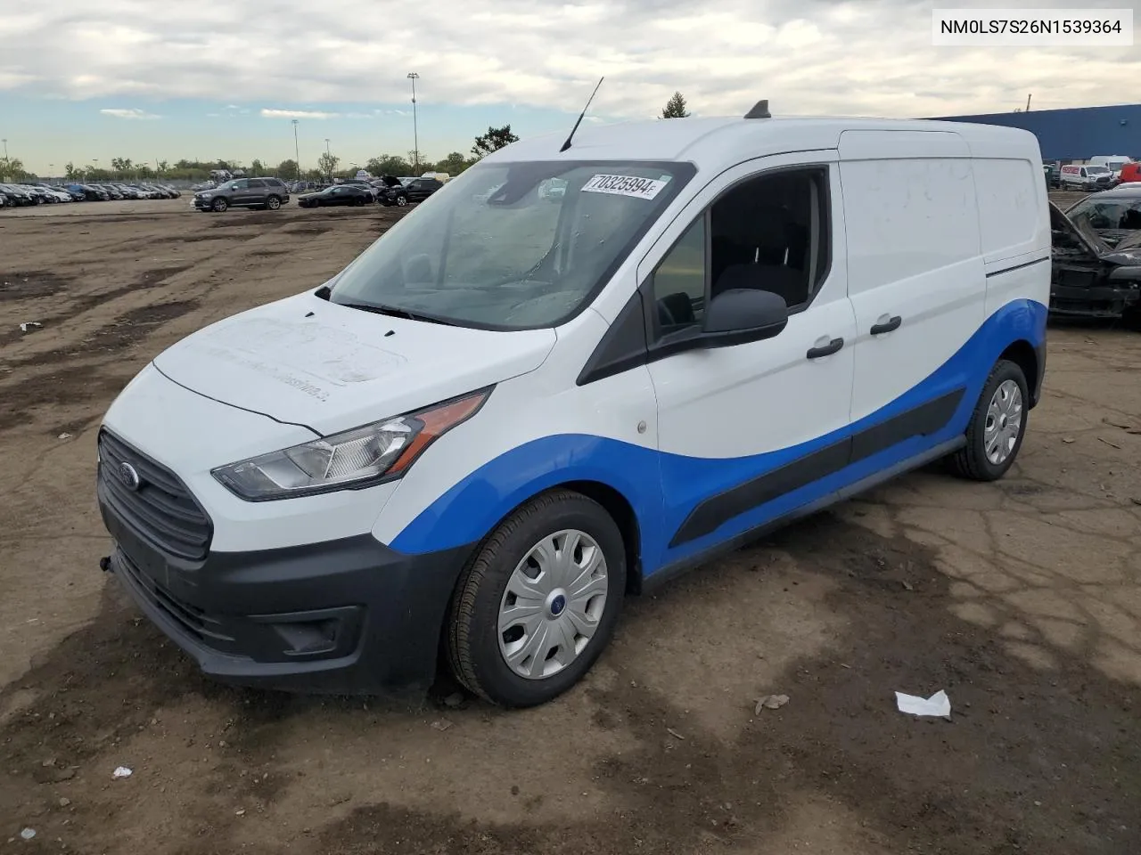 2022 Ford Transit Connect Xl VIN: NM0LS7S26N1539364 Lot: 70325994