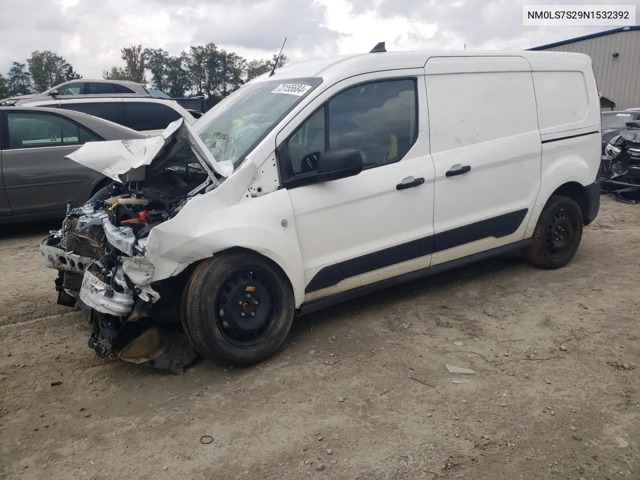 2022 Ford Transit Connect Xl VIN: NM0LS7S29N1532392 Lot: 73155684