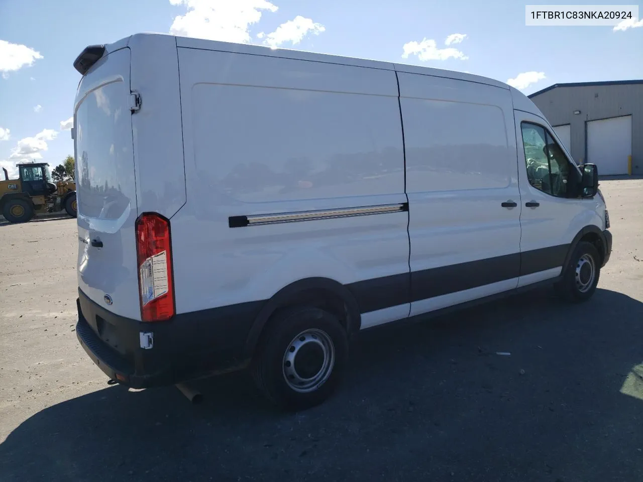 2022 Ford Transit T-250 VIN: 1FTBR1C83NKA20924 Lot: 76340584