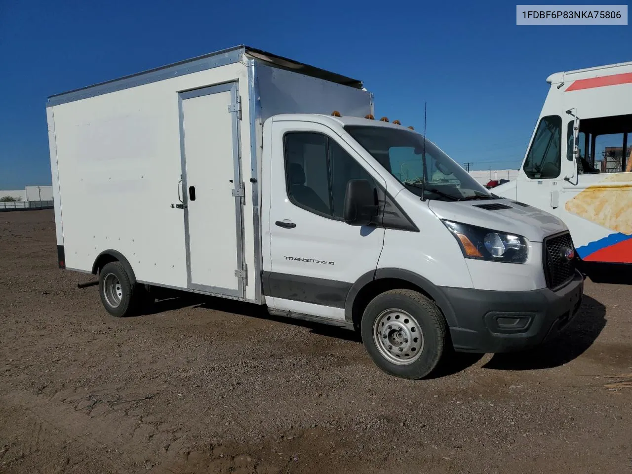 2022 Ford Transit T-350 Hd VIN: 1FDBF6P83NKA75806 Lot: 79083894