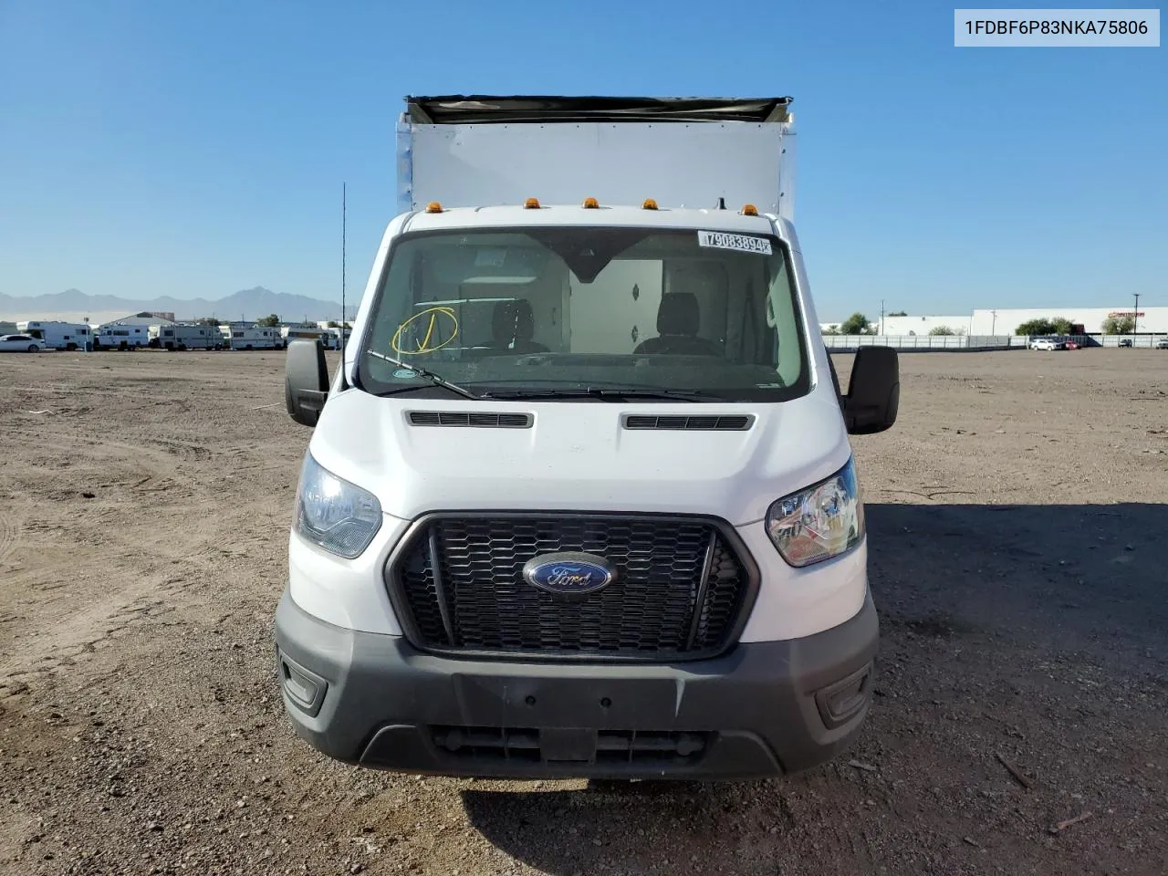 2022 Ford Transit T-350 Hd VIN: 1FDBF6P83NKA75806 Lot: 79083894