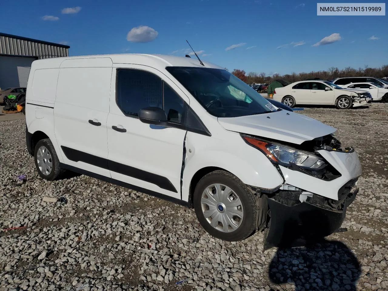 2022 Ford Transit Connect Xl VIN: NM0LS7S21N1519989 Lot: 80274434