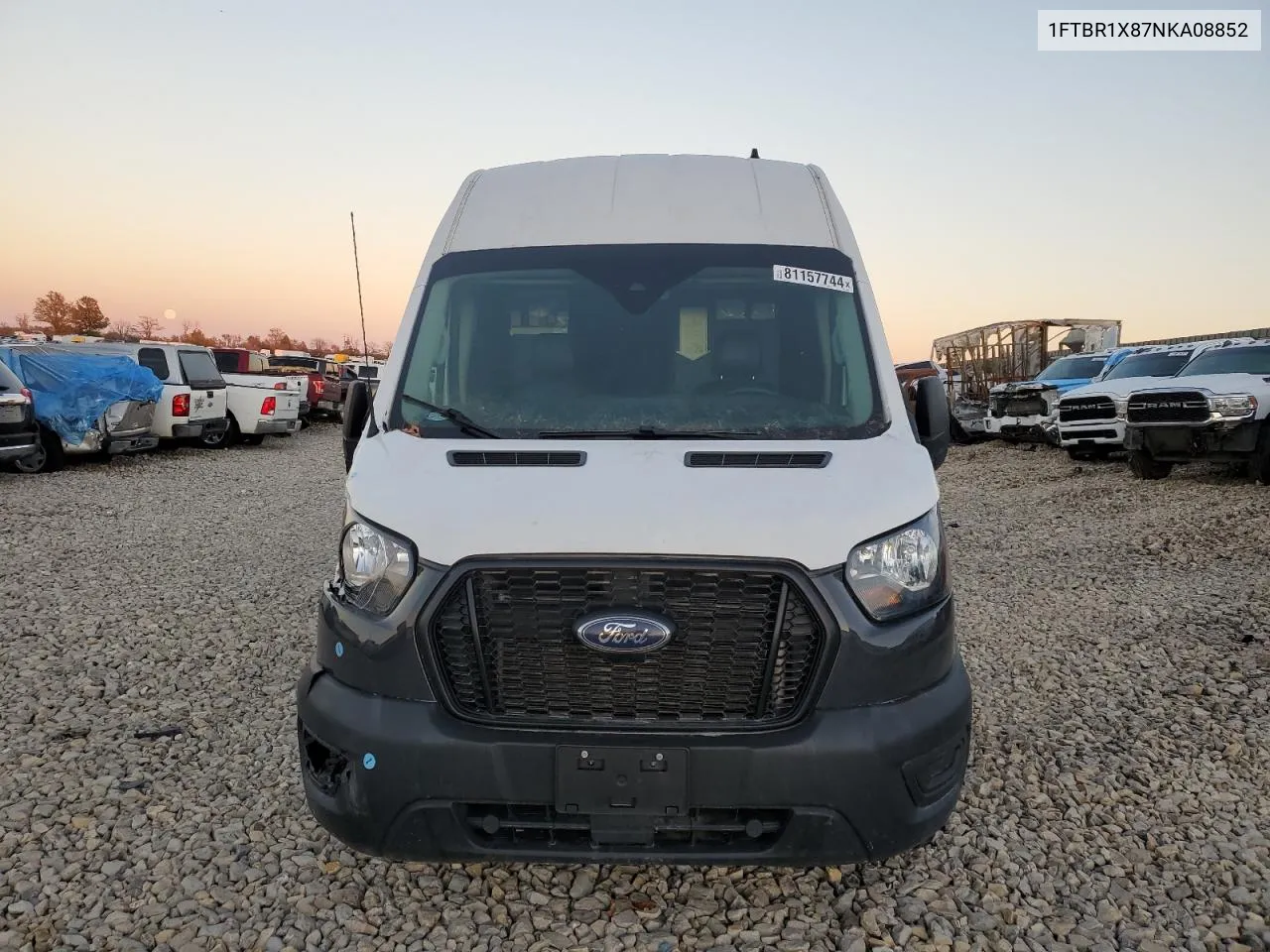 2022 Ford Transit T-250 VIN: 1FTBR1X87NKA08852 Lot: 81157744