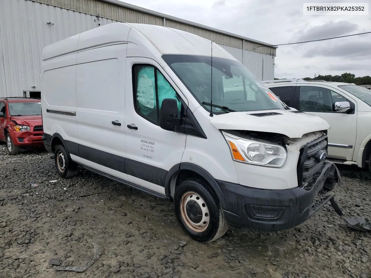 2023 Ford Transit T-250 VIN: 1FTBR1X82PKA25352 Lot: 71806584