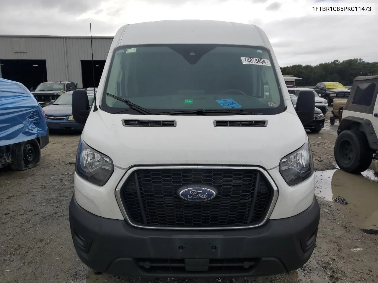 2023 Ford Transit T-250 VIN: 1FTBR1C85PKC11473 Lot: 74878404