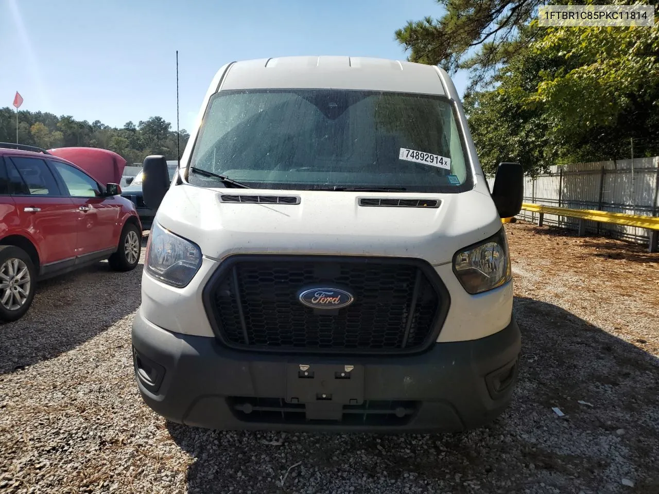 2023 Ford Transit T-250 VIN: 1FTBR1C85PKC11814 Lot: 74892914