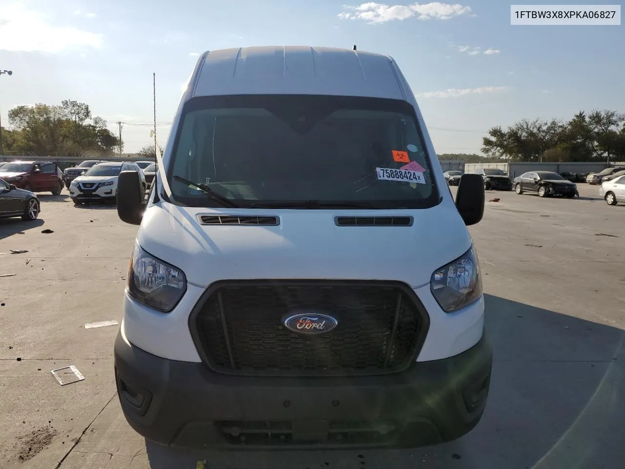 2023 Ford Transit T-350 VIN: 1FTBW3X8XPKA06827 Lot: 75888424