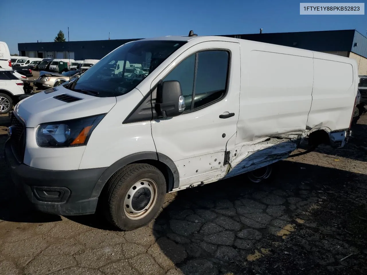 2023 Ford Transit T-150 VIN: 1FTYE1Y88PKB52823 Lot: 77311424