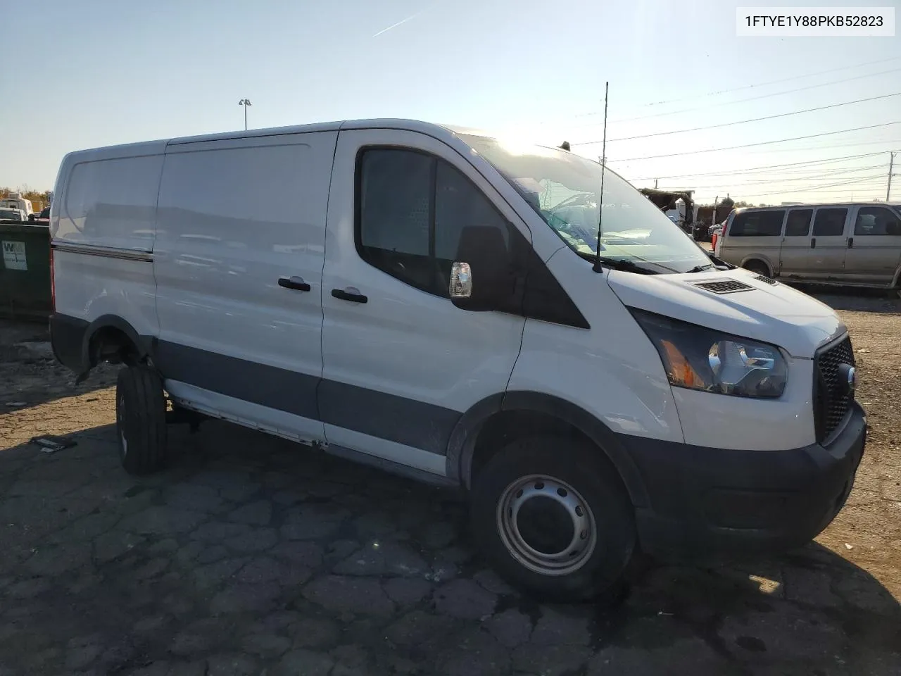 2023 Ford Transit T-150 VIN: 1FTYE1Y88PKB52823 Lot: 77311424