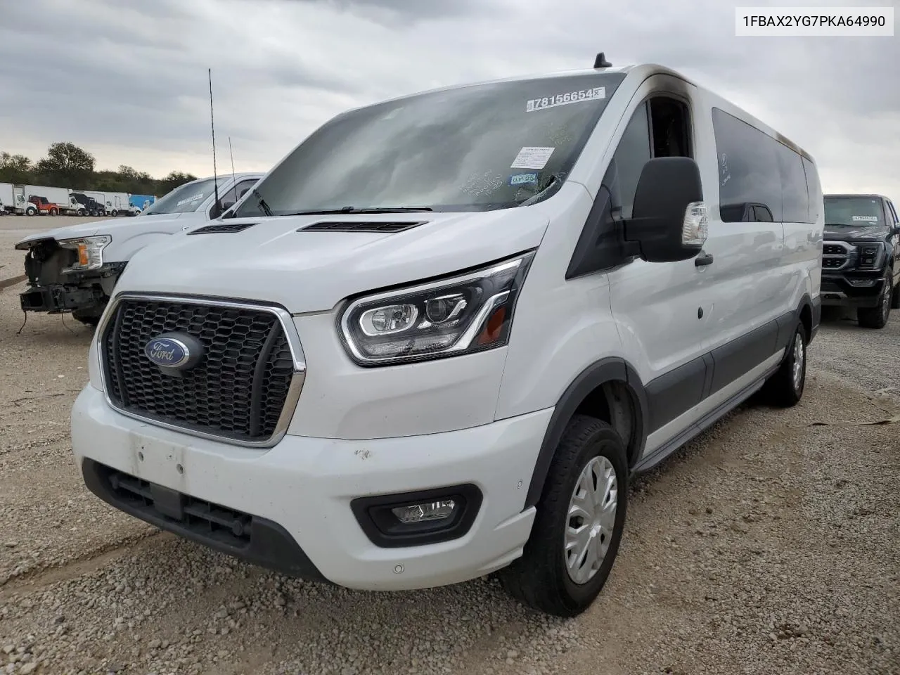 2023 Ford Transit T-350 VIN: 1FBAX2YG7PKA64990 Lot: 78156654