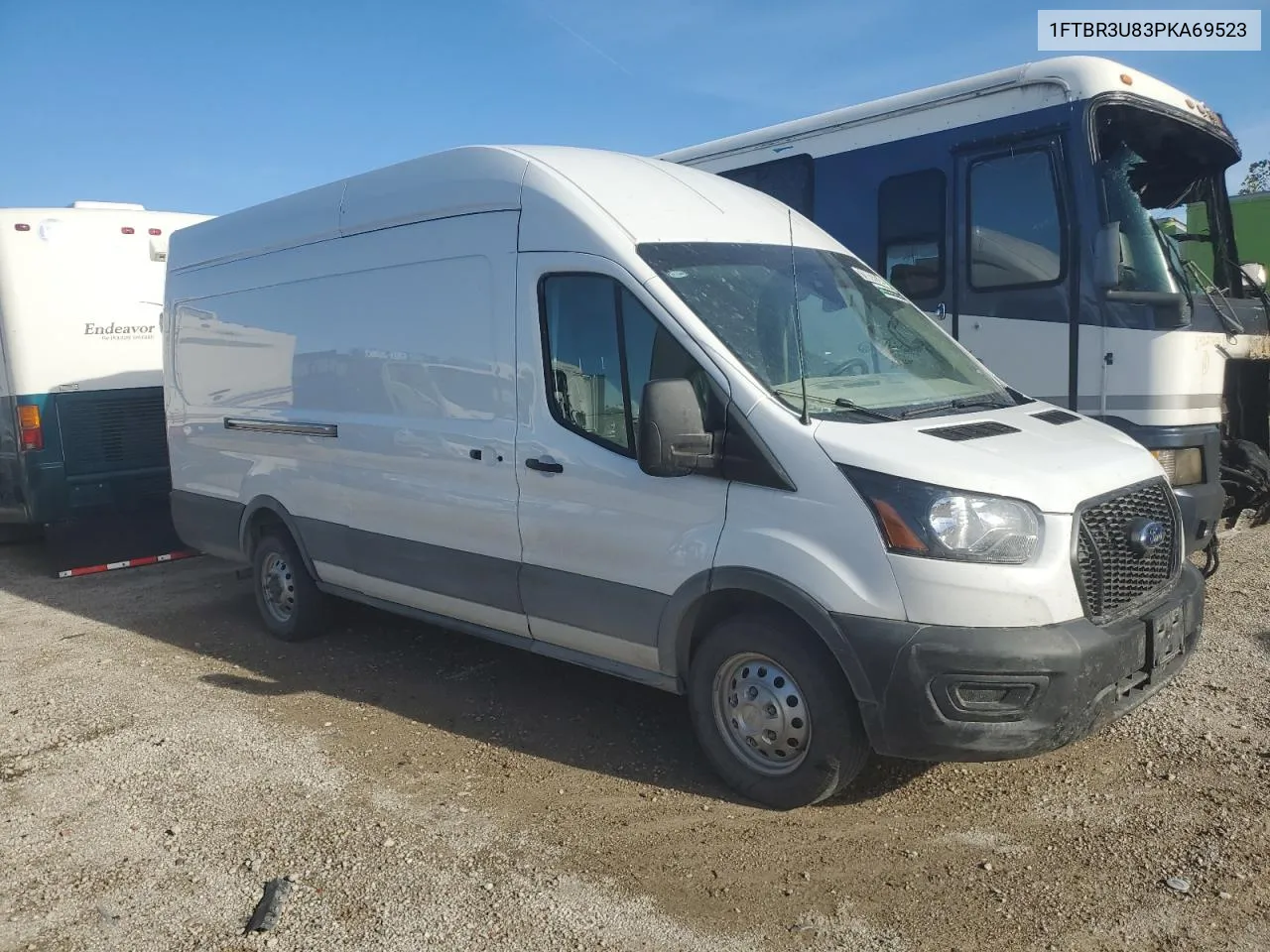 2023 Ford Transit T-250 VIN: 1FTBR3U83PKA69523 Lot: 79803924