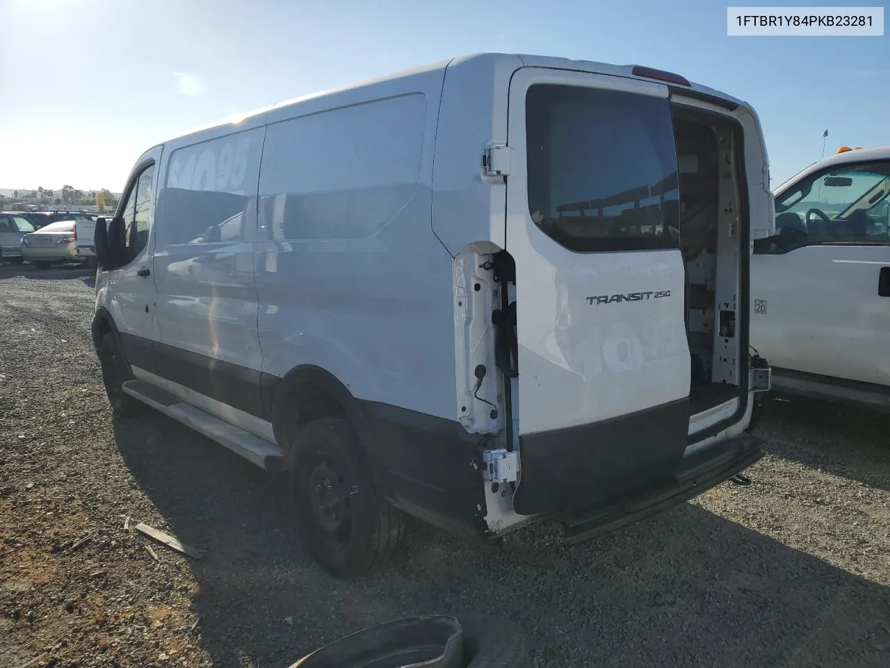 2023 Ford Transit T-250 VIN: 1FTBR1Y84PKB23281 Lot: 81489284