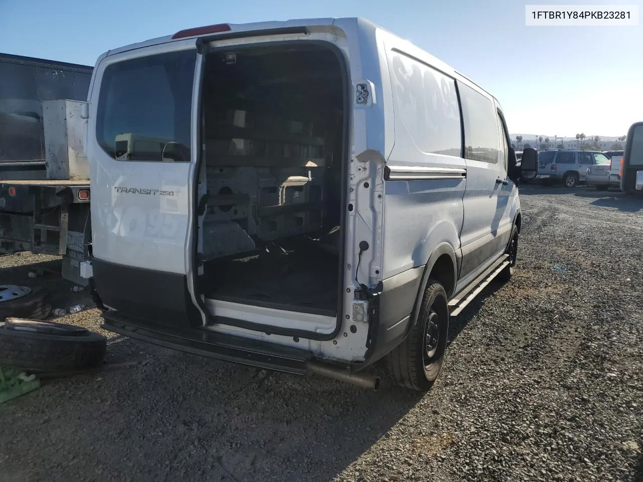 2023 Ford Transit T-250 VIN: 1FTBR1Y84PKB23281 Lot: 81489284