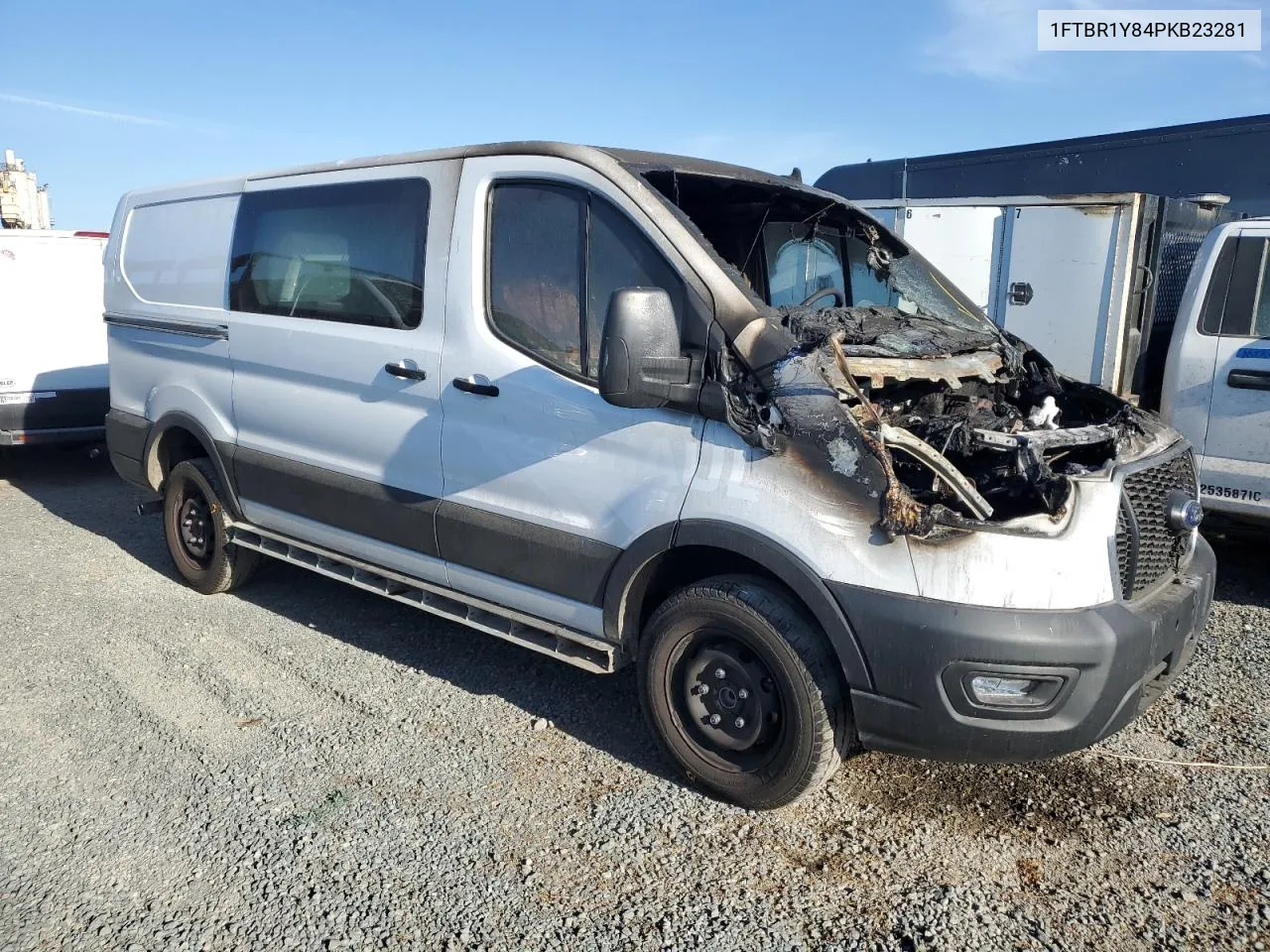 2023 Ford Transit T-250 VIN: 1FTBR1Y84PKB23281 Lot: 81489284