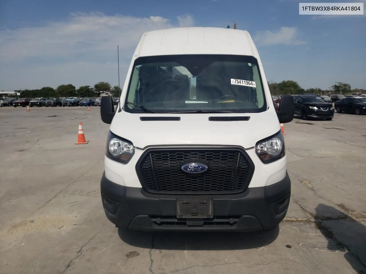 2024 Ford Transit T-350 VIN: 1FTBW3X84RKA41804 Lot: 75411964