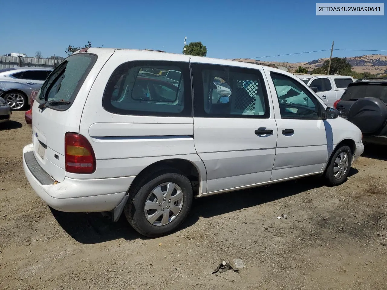 1998 Ford Windstar VIN: 2FTDA54U2WBA90641 Lot: 67747834