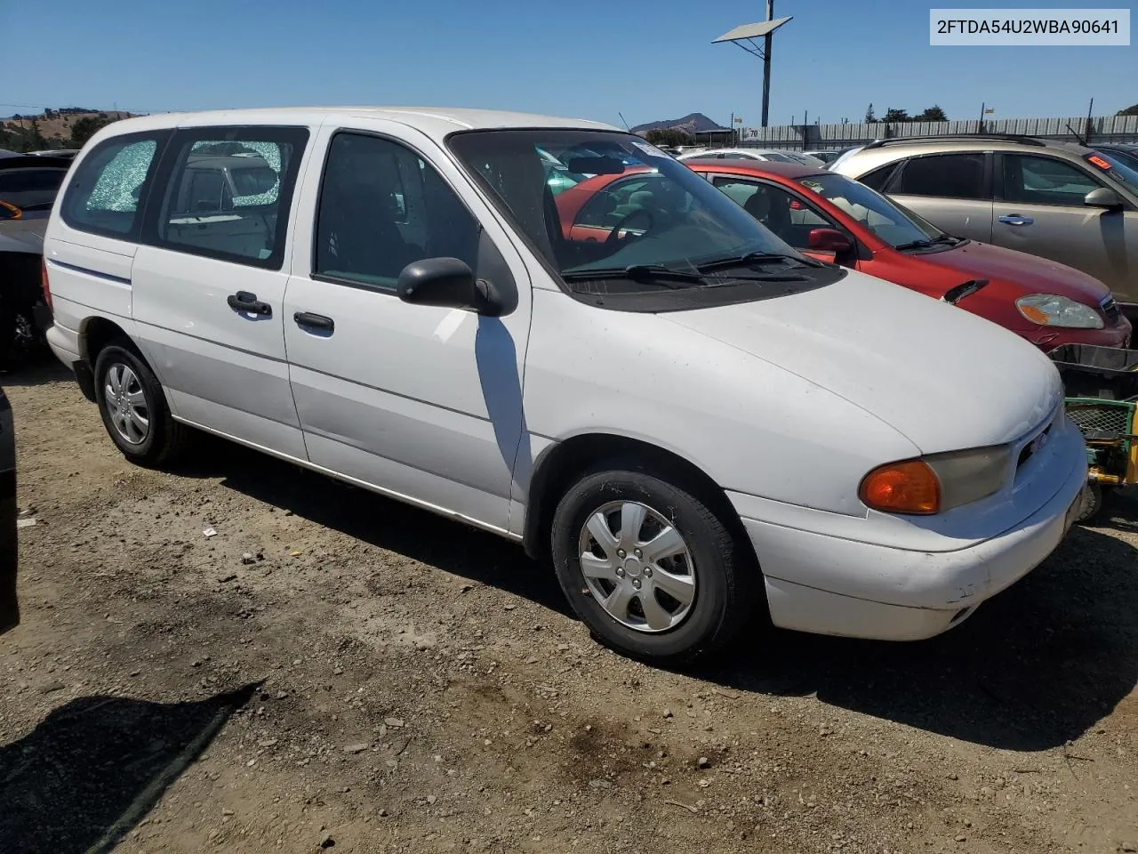 1998 Ford Windstar VIN: 2FTDA54U2WBA90641 Lot: 67747834