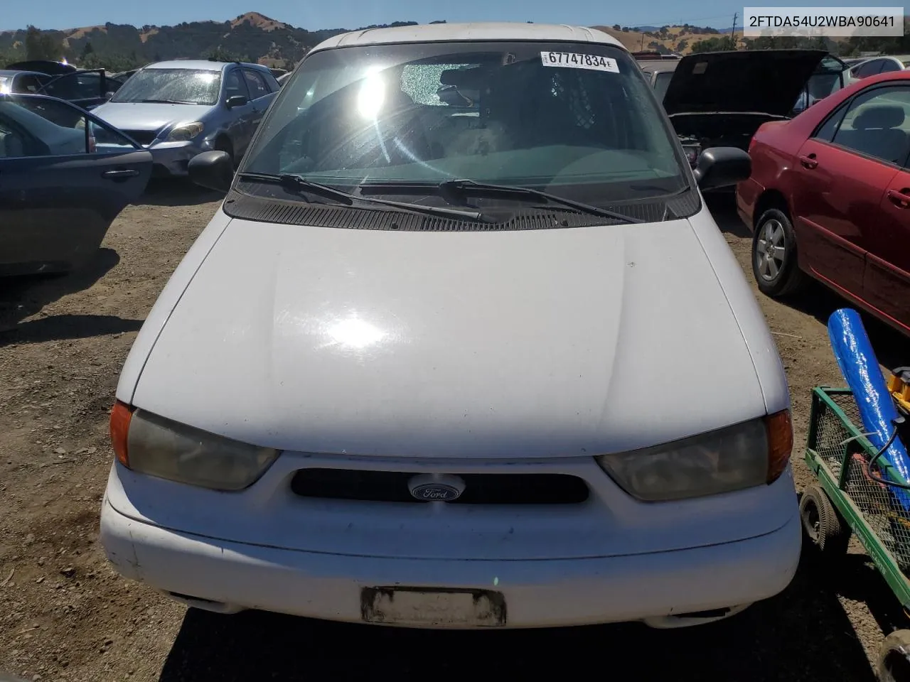 1998 Ford Windstar VIN: 2FTDA54U2WBA90641 Lot: 67747834