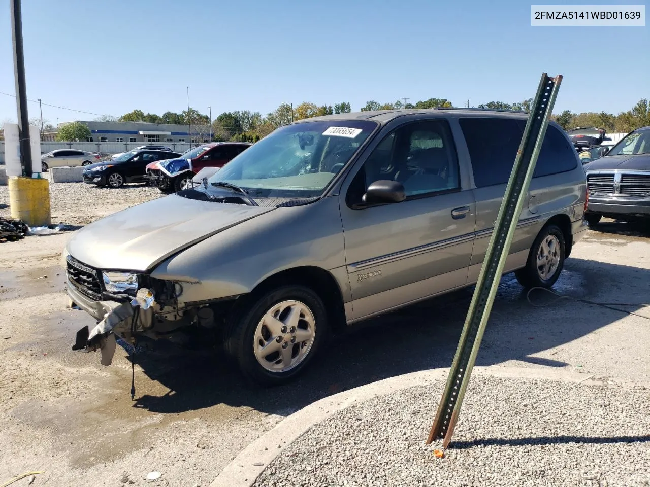 2FMZA5141WBD01639 1998 Ford Windstar Wagon