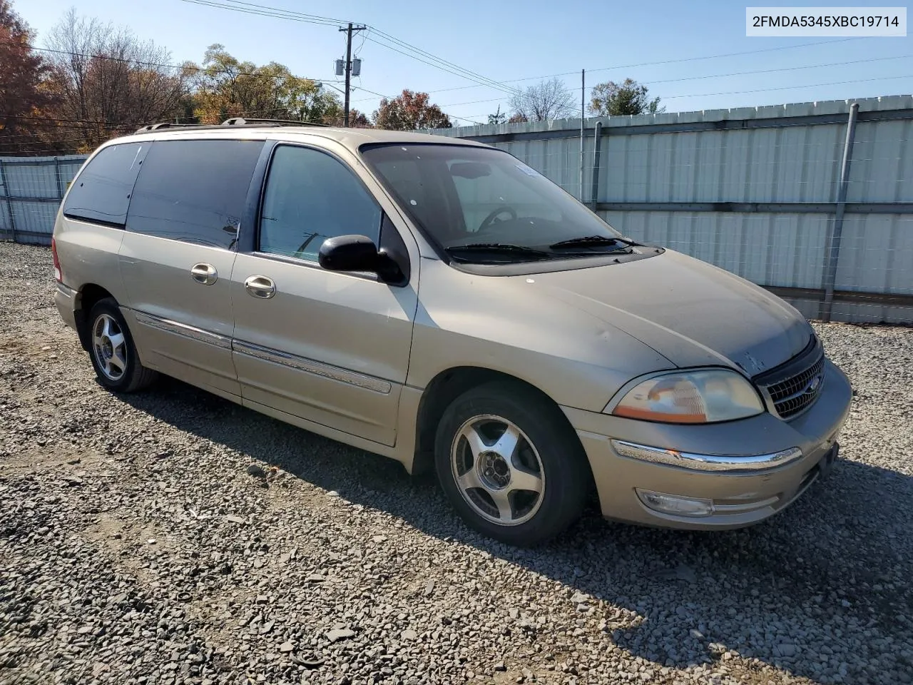 1999 Ford Windstar Sel VIN: 2FMDA5345XBC19714 Lot: 75992874