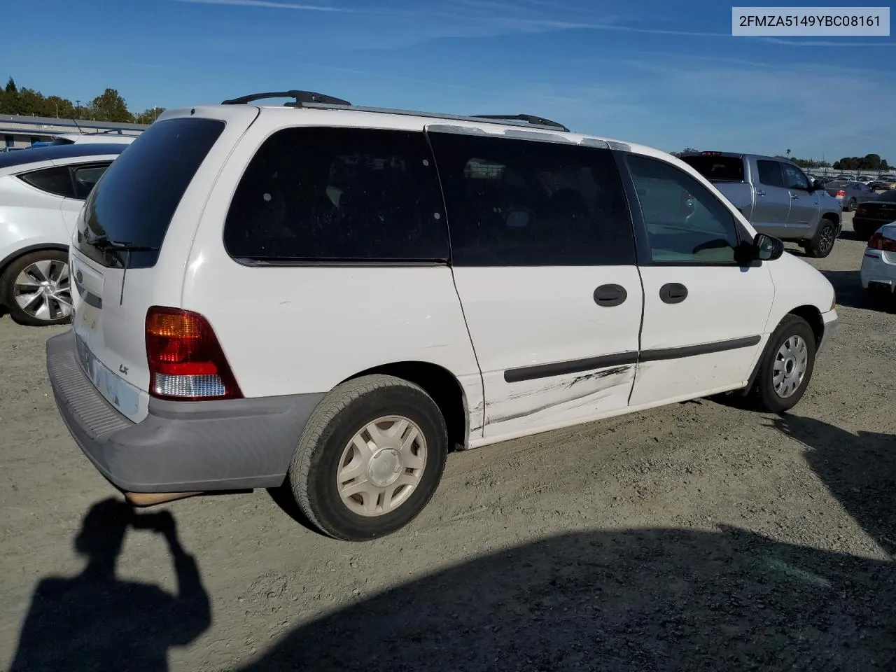 2000 Ford Windstar Lx VIN: 2FMZA5149YBC08161 Lot: 70451944