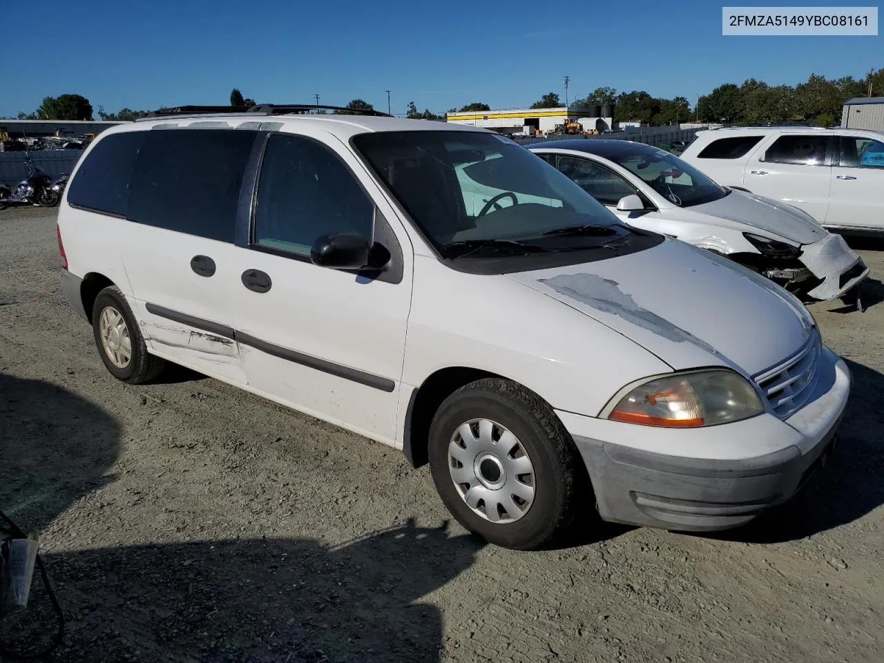 2000 Ford Windstar Lx VIN: 2FMZA5149YBC08161 Lot: 70451944