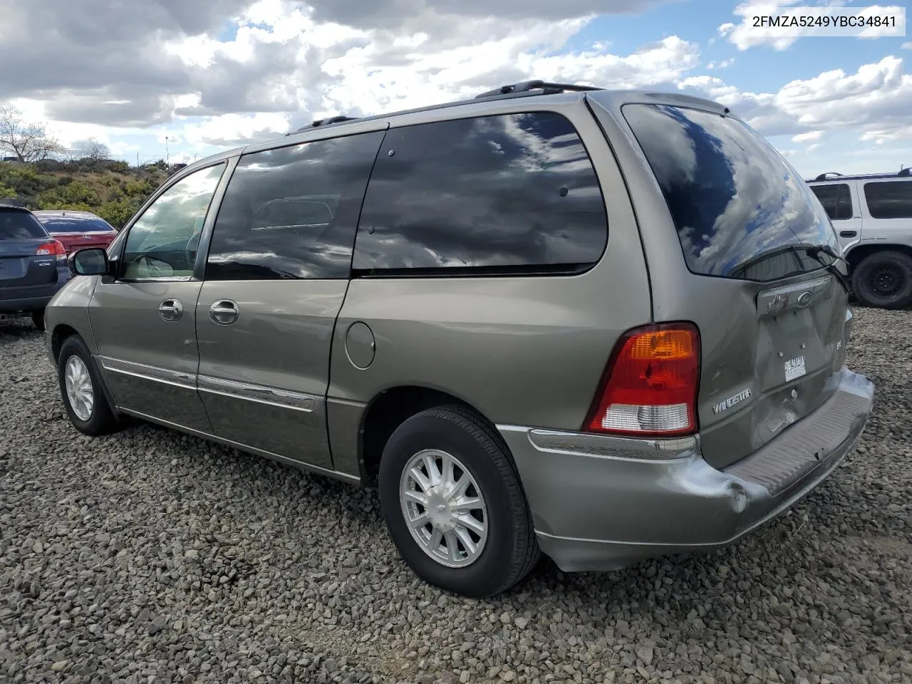 2000 Ford Windstar Se VIN: 2FMZA5249YBC34841 Lot: 72383304