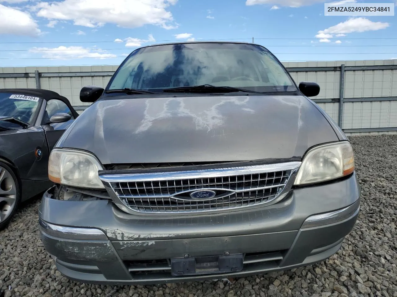 2000 Ford Windstar Se VIN: 2FMZA5249YBC34841 Lot: 72383304