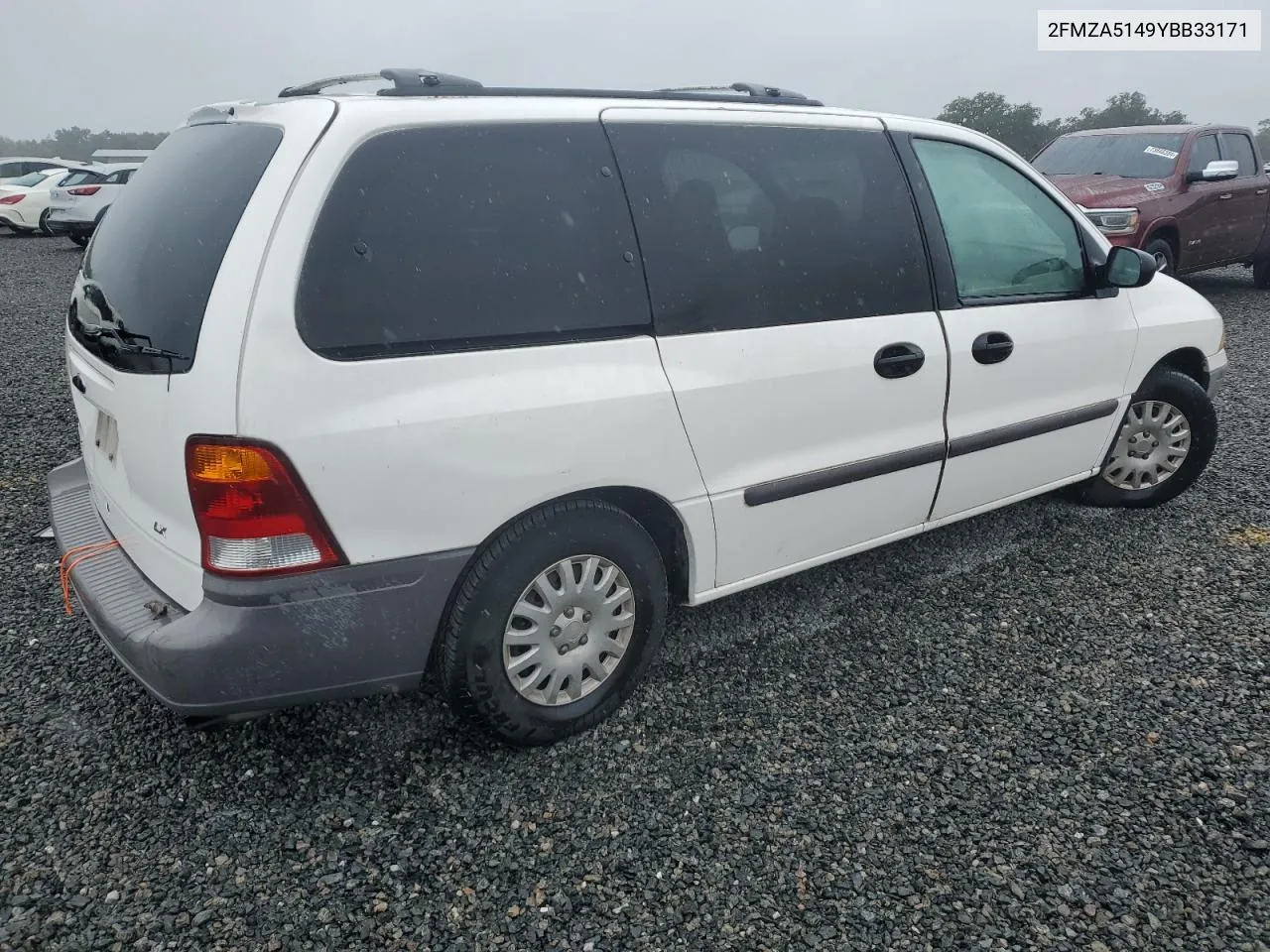 2000 Ford Windstar Lx VIN: 2FMZA5149YBB33171 Lot: 75043374