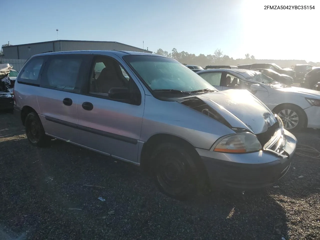 2000 Ford Windstar Wagon VIN: 2FMZA5042YBC35154 Lot: 75300434