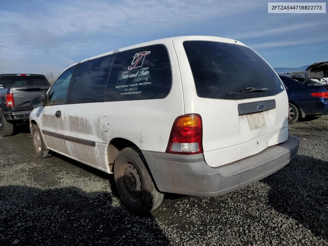 2001 Ford Windstar VIN: 2FTZA54471BB22773 Lot: 37283654