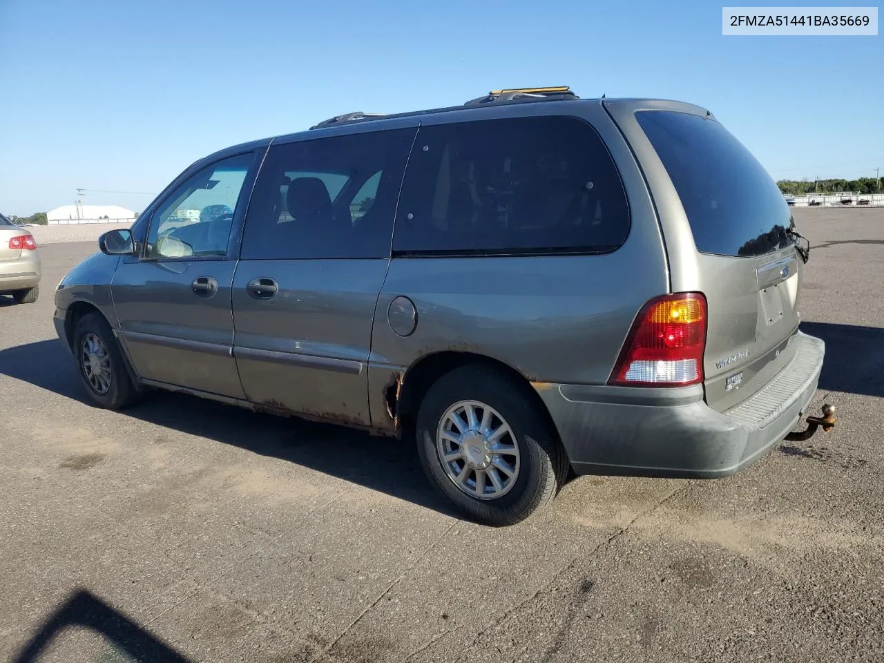 2001 Ford Windstar Lx VIN: 2FMZA51441BA35669 Lot: 73283214