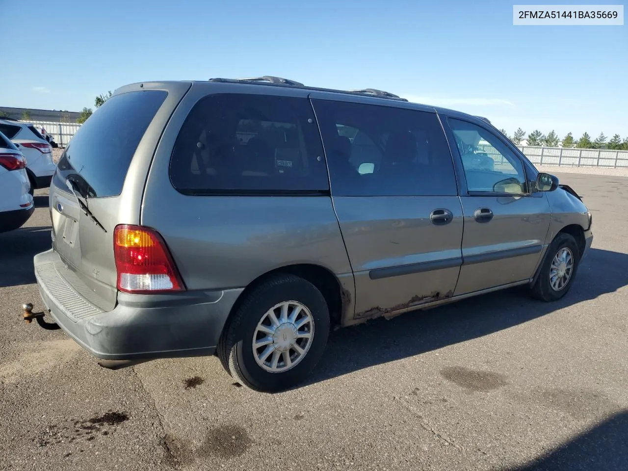 2001 Ford Windstar Lx VIN: 2FMZA51441BA35669 Lot: 73283214