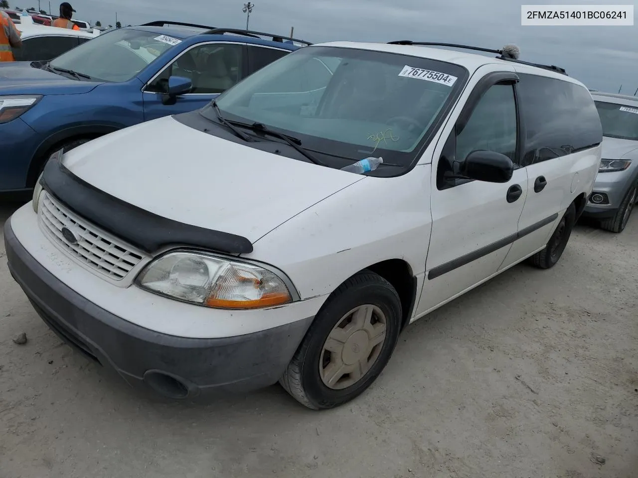 2001 Ford Windstar Lx VIN: 2FMZA51401BC06241 Lot: 76775504