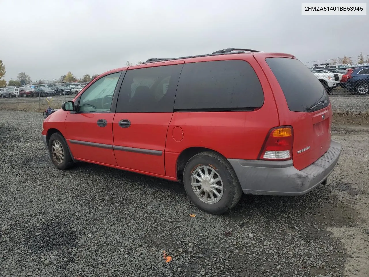 2001 Ford Windstar Lx VIN: 2FMZA51401BB53945 Lot: 79484984